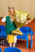 Picture of FOIL BALLOON CUP GOLD 64X61CM